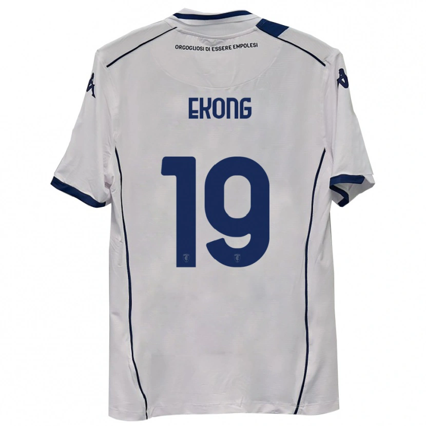 Danxen Mujer Camiseta Emmanuel Ekong #19 Azul Marino Oscuro 2ª Equipación 2025/26 La Camisa