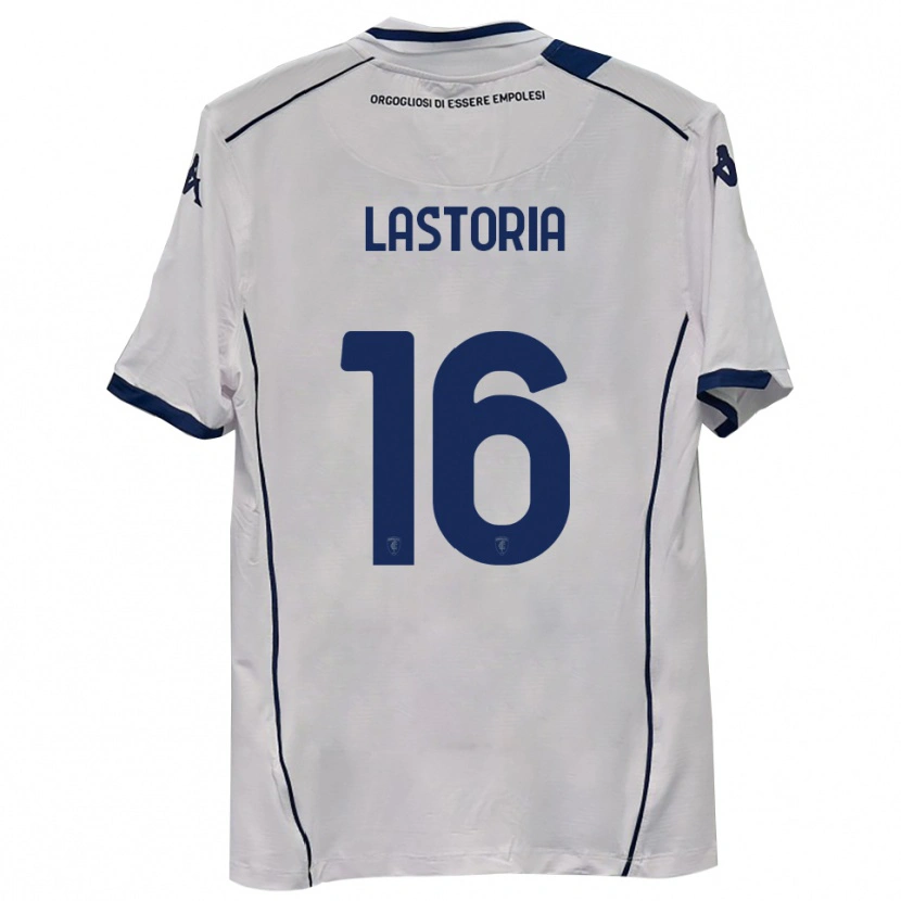 Danxen Mujer Camiseta Tommaso Lastoria #16 Azul Marino Oscuro 2ª Equipación 2025/26 La Camisa