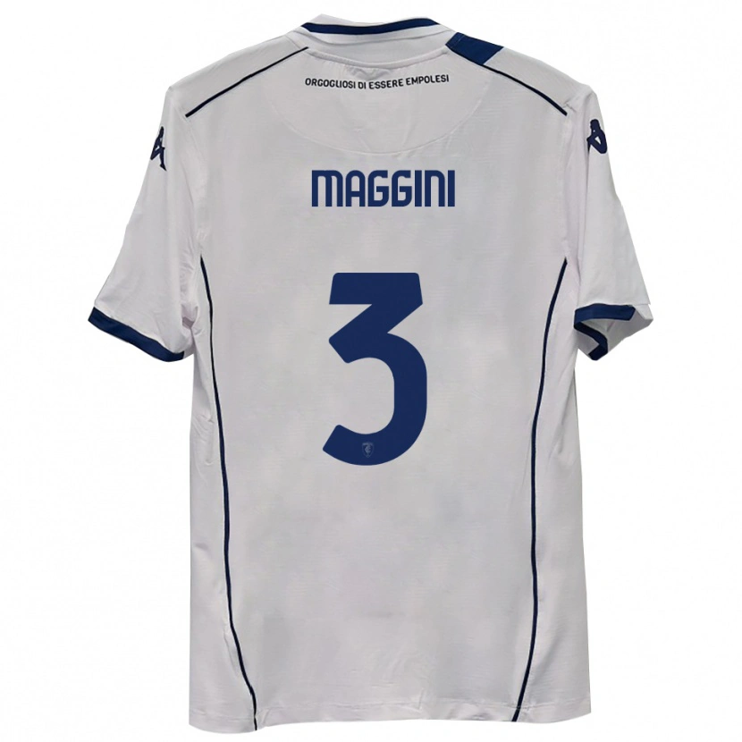 Danxen Mujer Camiseta Filippo Maggini #3 Azul Marino Oscuro 2ª Equipación 2025/26 La Camisa