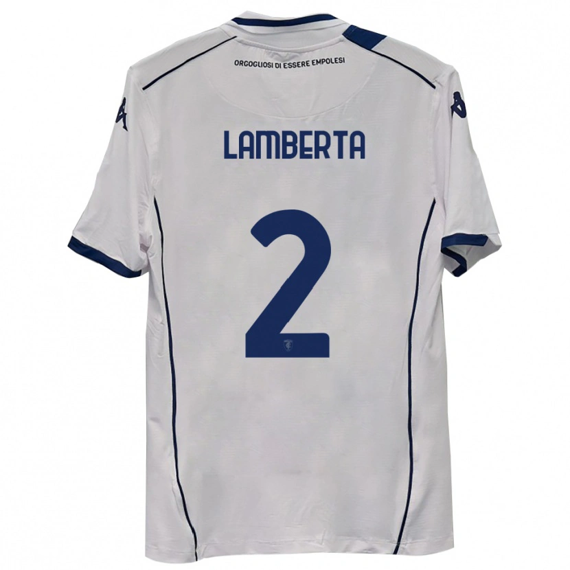 Danxen Mujer Camiseta Cristian Lamberta #2 Azul Marino Oscuro 2ª Equipación 2025/26 La Camisa