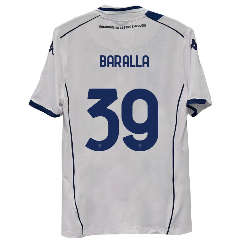 Danxen Mujer Camiseta Alessio Baralla #39 Azul Marino Oscuro 2ª Equipación 2025/26 La Camisa