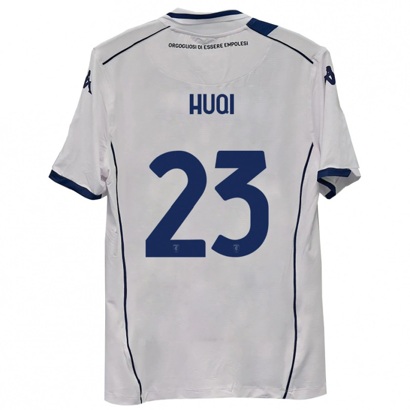 Danxen Mujer Camiseta Mattia Huqi #23 Azul Marino Oscuro 2ª Equipación 2025/26 La Camisa