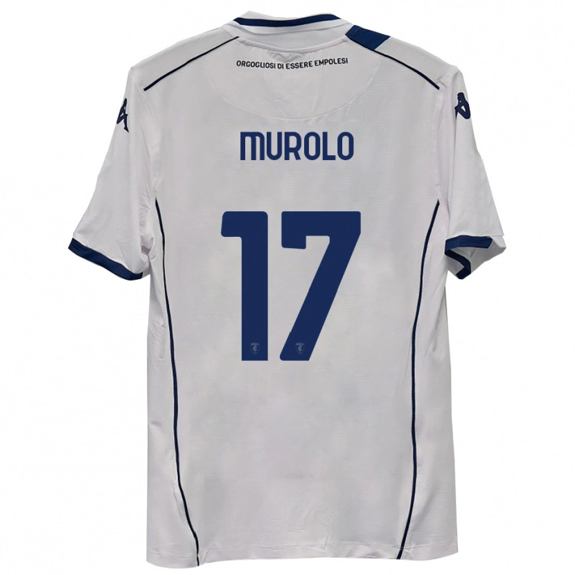 Danxen Mujer Camiseta Vincenzo Murolo #17 Azul Marino Oscuro 2ª Equipación 2025/26 La Camisa