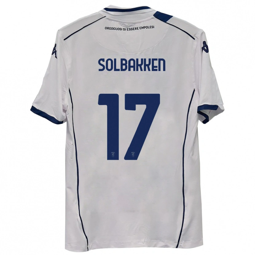 Danxen Mujer Camiseta Ola Solbakken #17 Azul Marino Oscuro 2ª Equipación 2025/26 La Camisa