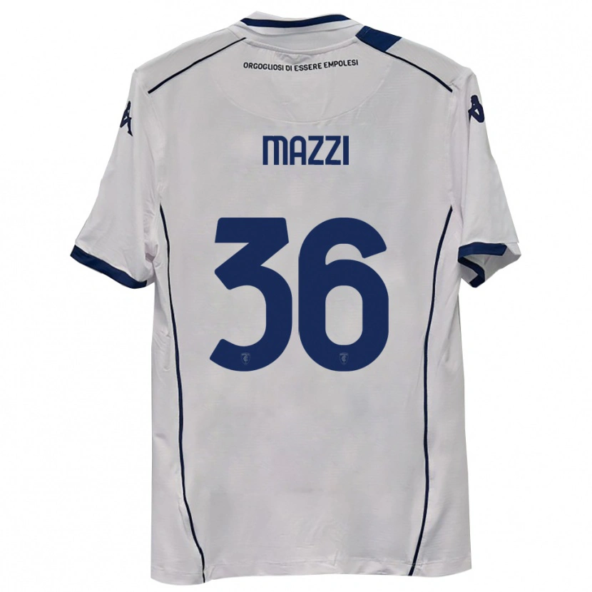 Danxen Mujer Camiseta Nicola Mazzi #36 Azul Marino Oscuro 2ª Equipación 2025/26 La Camisa