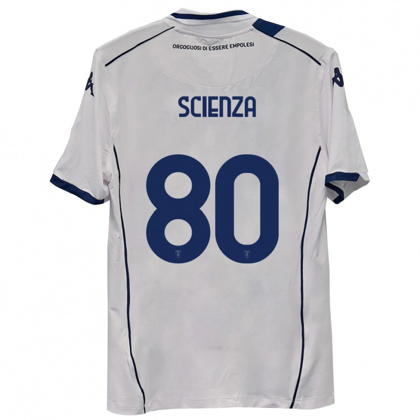 Danxen Mujer Camiseta Michele Scienza #80 Azul Marino Oscuro 2ª Equipación 2025/26 La Camisa