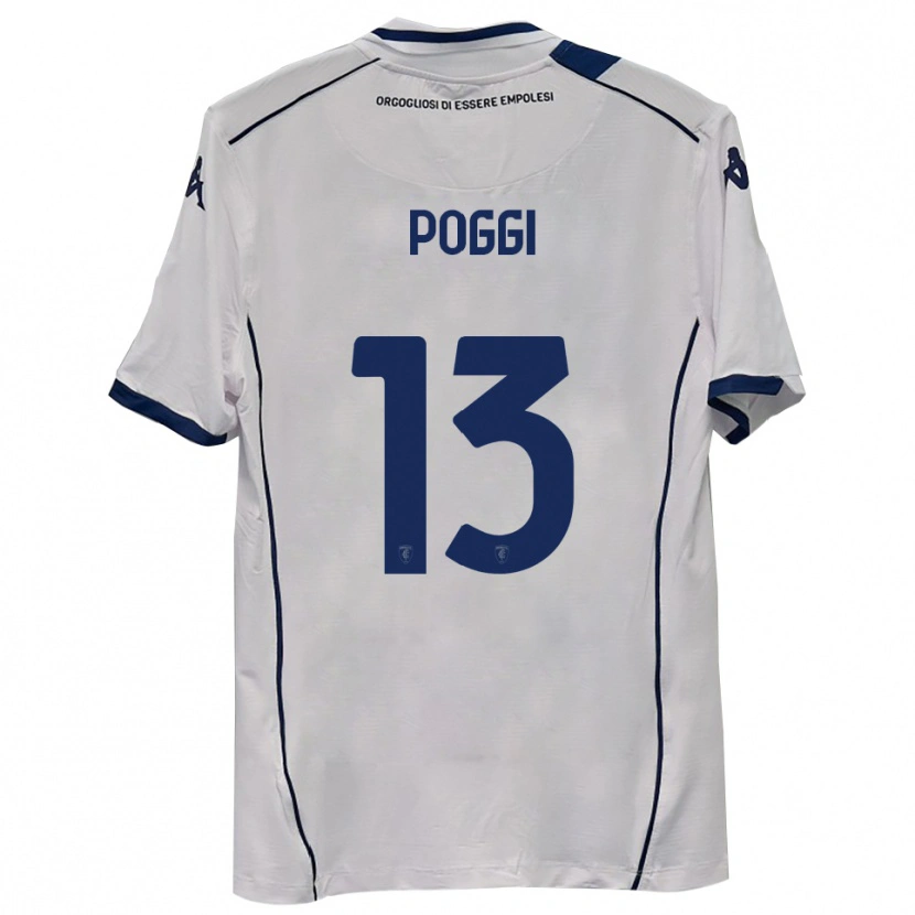Danxen Mujer Camiseta Riccardo Poggi #13 Azul Marino Oscuro 2ª Equipación 2025/26 La Camisa