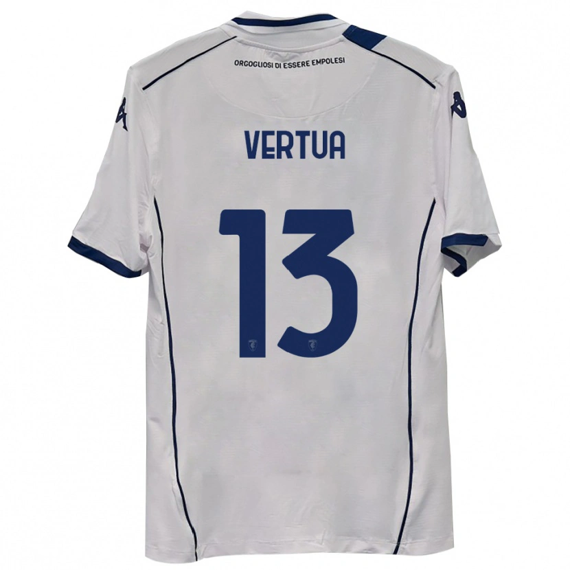 Danxen Mujer Camiseta Filippo Vertua #13 Azul Marino Oscuro 2ª Equipación 2025/26 La Camisa