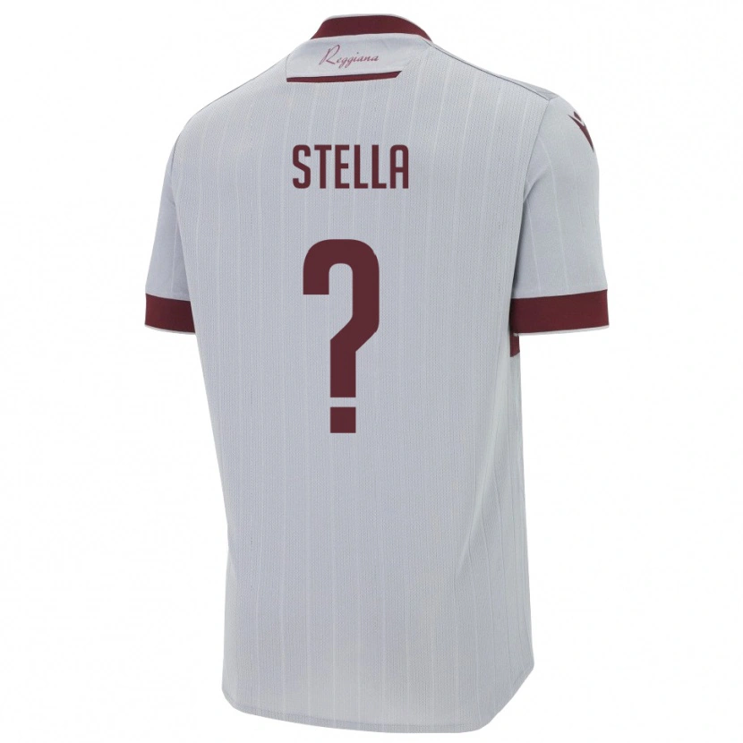 Danxen Mujer Camiseta Botti Stella #0 Borgoña Blanco 2ª Equipación 2025/26 La Camisa