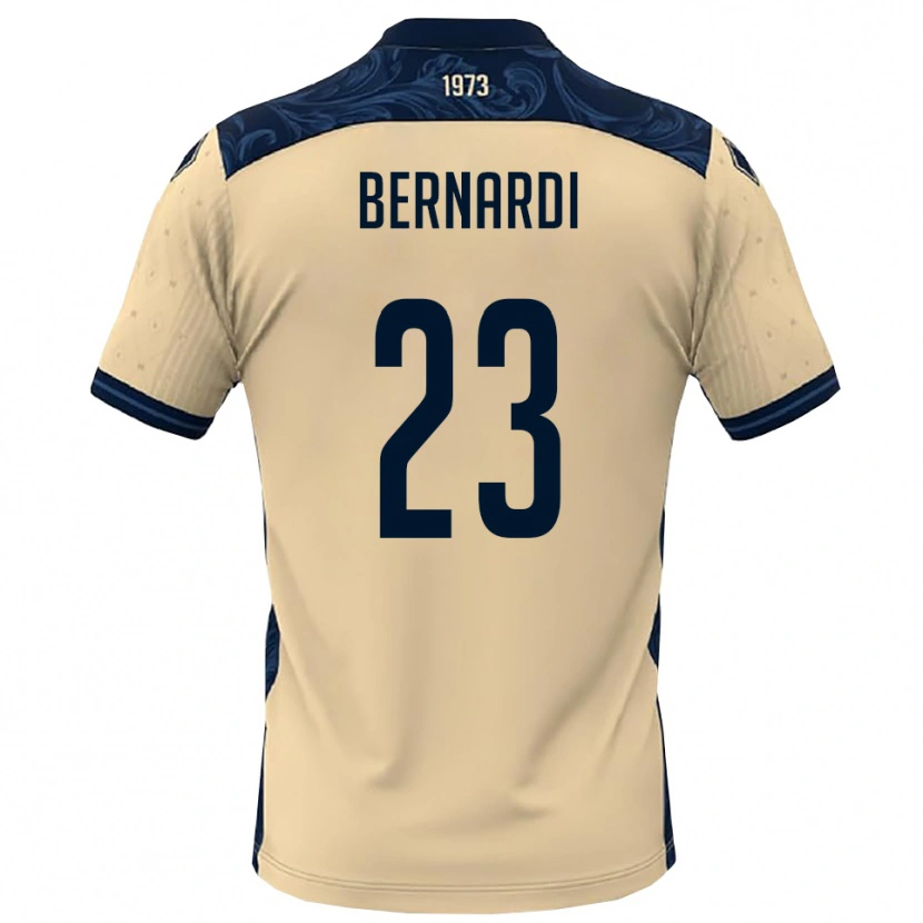 Danxen Mujer Camiseta Andrea Bernardi #23 Blanco Marino 2ª Equipación 2025/26 La Camisa