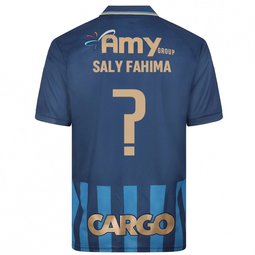 Danxen Mujer Camiseta Israel Saly Fahima #0 Azul Marino 2ª Equipación 2025/26 La Camisa