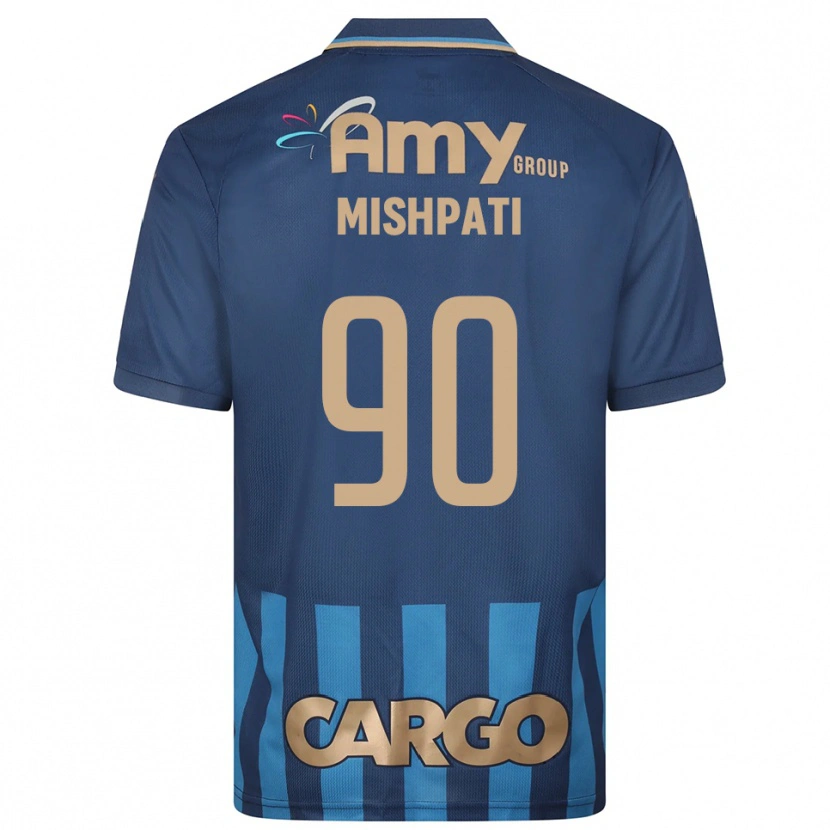 Danxen Mujer Camiseta Roi Mishpati #90 Azul Marino 2ª Equipación 2025/26 La Camisa