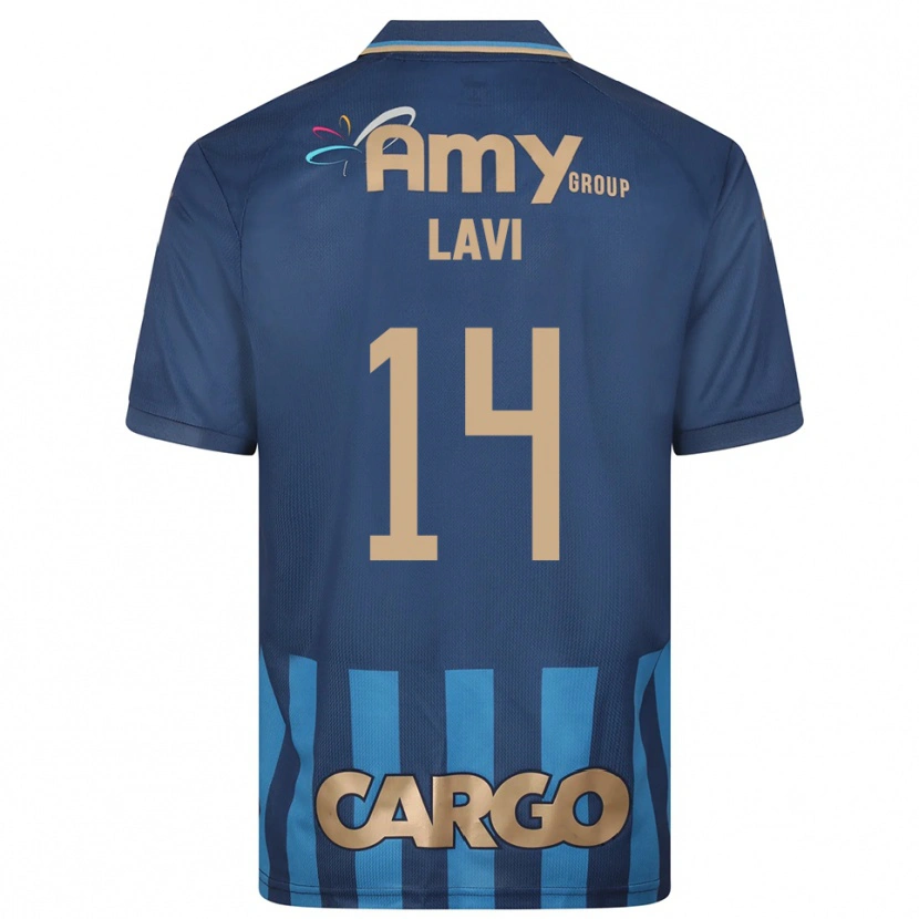 Danxen Mujer Camiseta Sahar Lavi #14 Azul Marino 2ª Equipación 2025/26 La Camisa