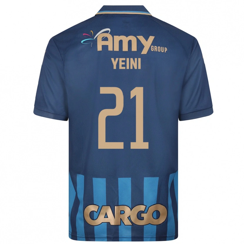 Danxen Mujer Camiseta Sheran Yeini #21 Azul Marino 2ª Equipación 2025/26 La Camisa
