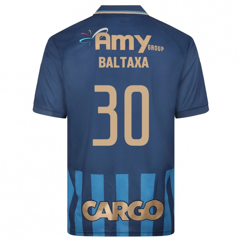 Danxen Mujer Camiseta Matan Baltaxa #30 Azul Marino 2ª Equipación 2025/26 La Camisa