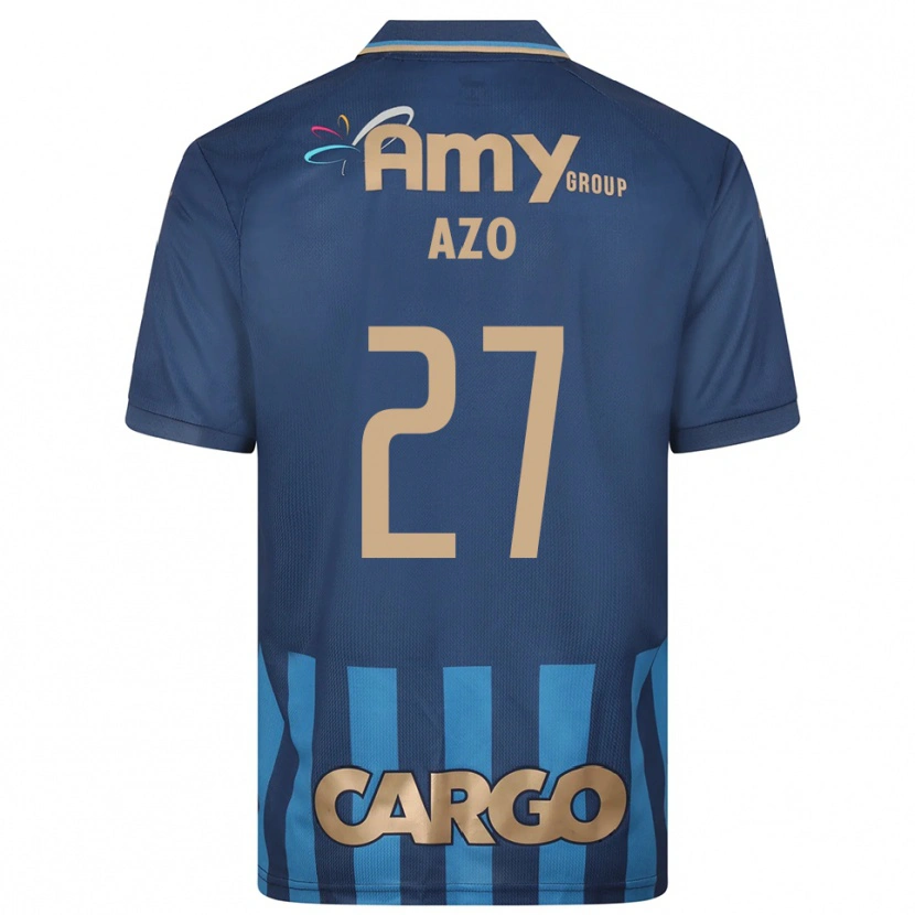 Danxen Mujer Camiseta Ori Azo #27 Azul Marino 2ª Equipación 2025/26 La Camisa