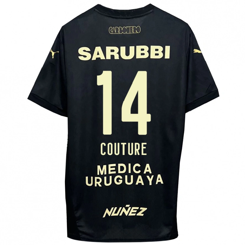 Danxen Mujer Camiseta Lorenzo Couture #14 Negro Oro 2ª Equipación 2025/26 La Camisa