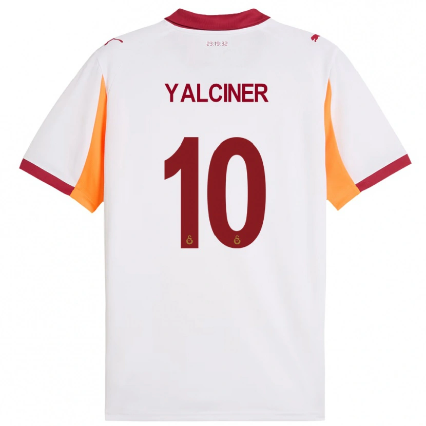 Danxen Mujer Camiseta İsmigül Yalçıner #10 Blanco Rojo 2ª Equipación 2025/26 La Camisa