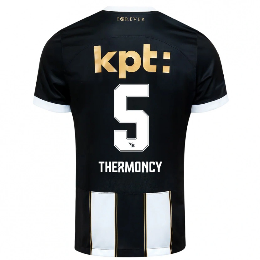 Danxen Mujer Camiseta Keeto Thermoncy #5 Negro Blanco 2ª Equipación 2025/26 La Camisa