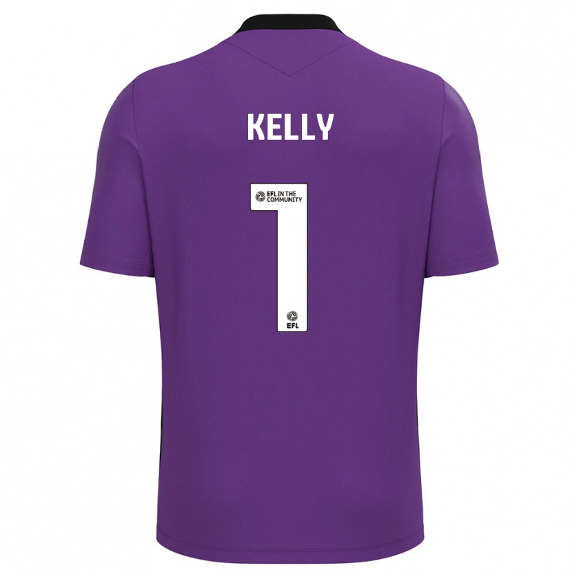 Danxen Niño Camiseta Michael Kelly #1 Índigo Portero Equipación 2025/26 La Camisa