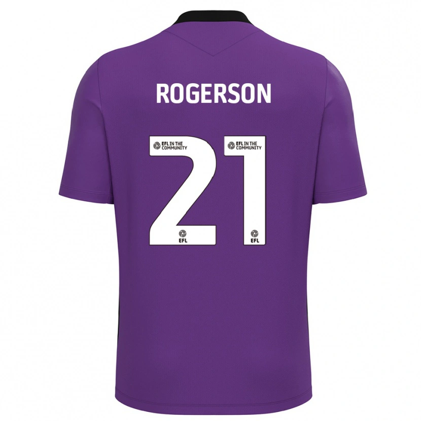 Danxen Niño Camiseta James Rogerson #21 Índigo Portero Equipación 2025/26 La Camisa
