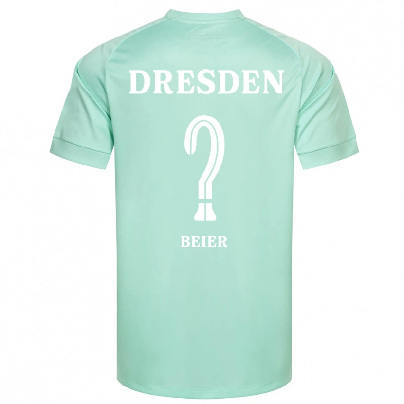 Danxen Niño Camiseta Samantha Beier #0 Blanco Verde Claro Portero Equipación 2025/26 La Camisa