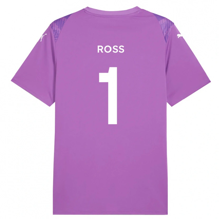 Danxen Niño Camiseta Ethan Ross #1 Orquídea Media Portero Equipación 2025/26 La Camisa