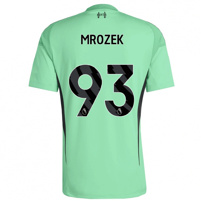 Danxen Niño Camiseta Fabian Mrozek #93 Aquamarina Portero Equipación 2025/26 La Camisa
