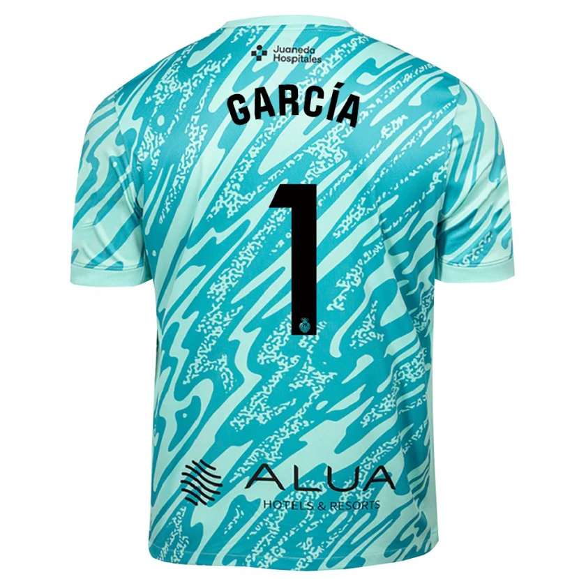 Danxen Niño Camiseta Pere García #1 Cian Negro Portero Equipación 2025/26 La Camisa