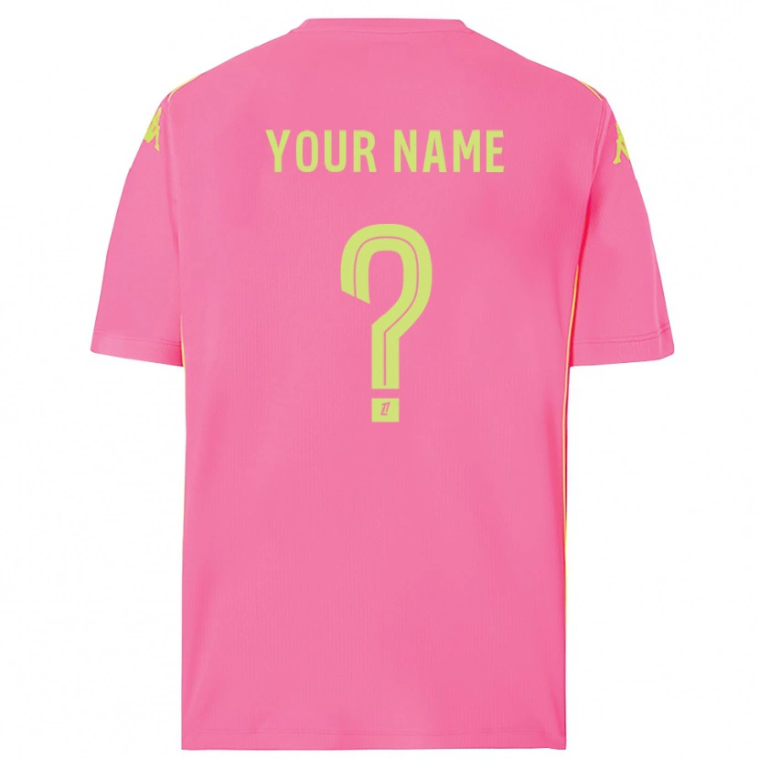 Danxen Niño Camiseta FC Metz Rosa Caliente Portero Equipación 2025/26 La Camisa