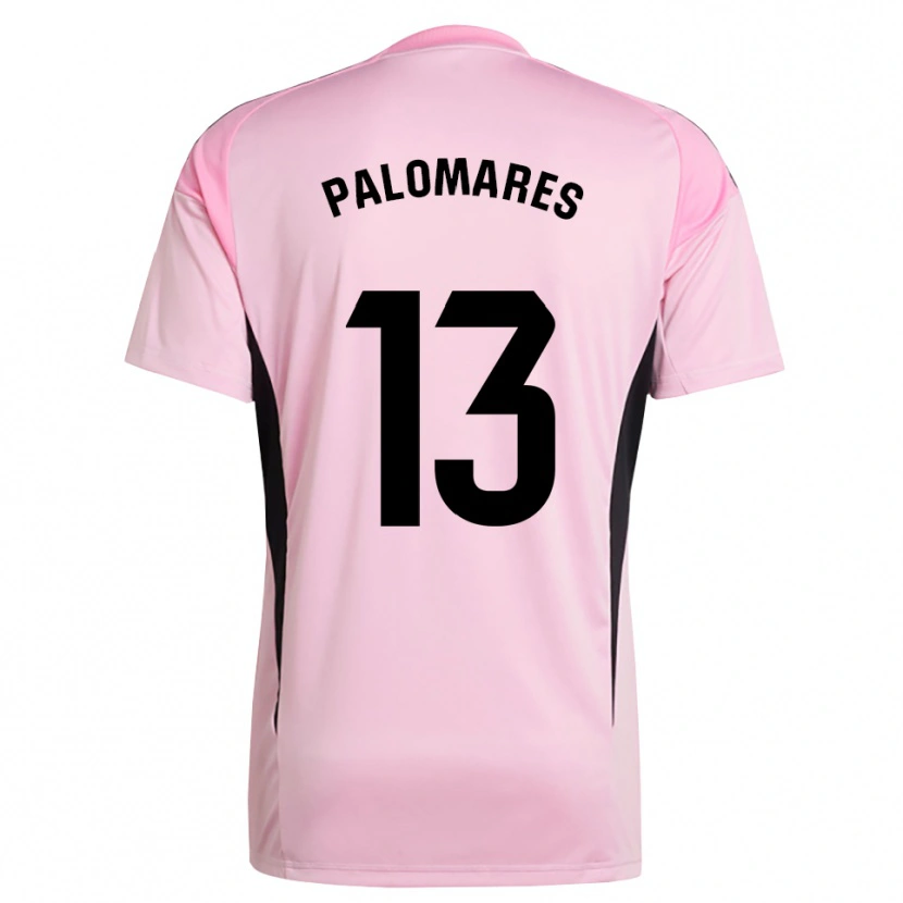 Danxen Niño Camiseta Juanpa Palomares #13 Rosa Negro Portero Equipación 2025/26 La Camisa