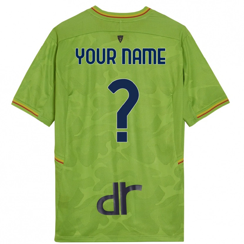 Danxen Niño Camiseta US Lecce Verde Bosque Negro Portero Equipación 2025/26 La Camisa