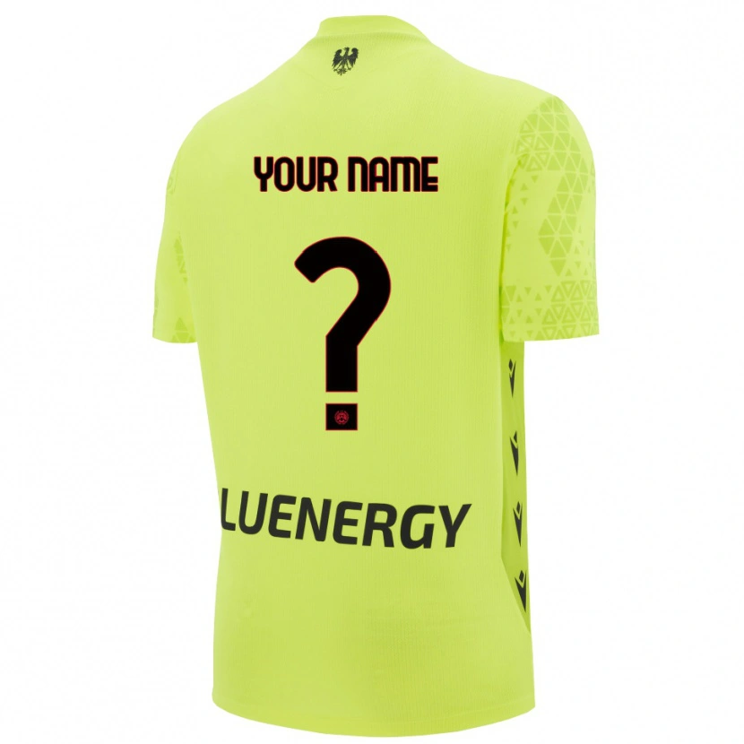 Danxen Niño Camiseta Udinese Calcio Verde Amarillo Negro Portero Equipación 2025/26 La Camisa