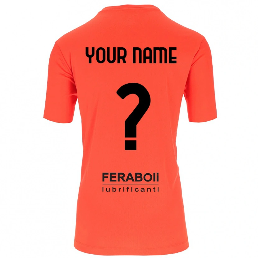 Danxen Niño Camiseta US Cremonese Naranja Rojo Negro Portero Equipación 2025/26 La Camisa