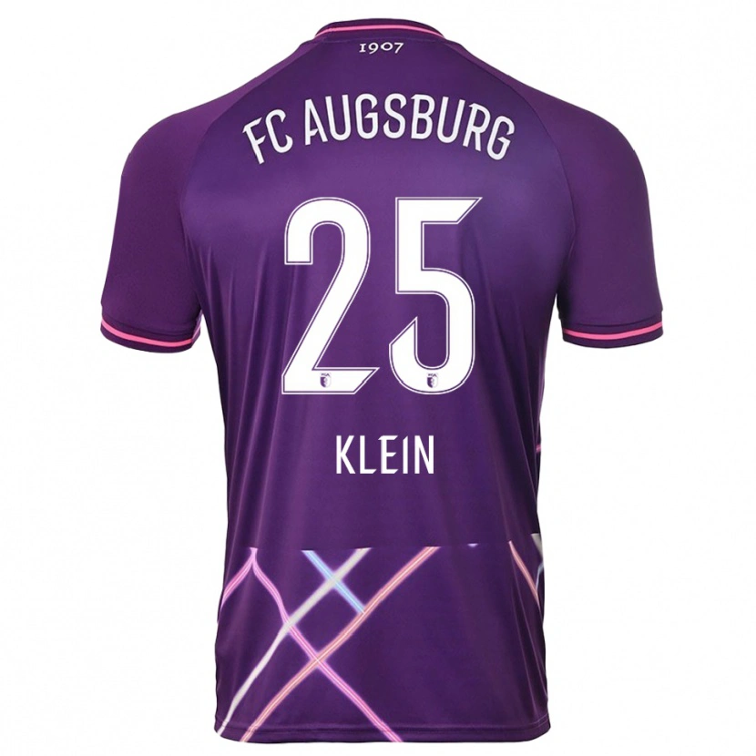 Danxen Niño Camiseta Daniel Klein #25 Púrpura Rosa Portero Equipación 2025/26 La Camisa