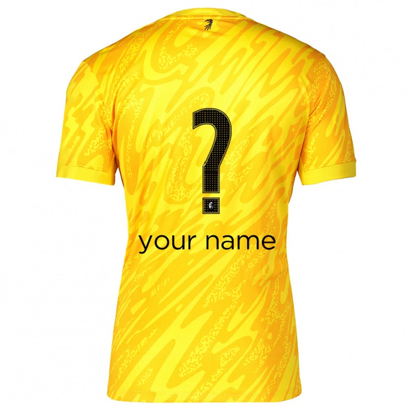 Danxen Niño Camiseta SC Freiburg Amarillo Negro Portero Equipación 2025/26 La Camisa