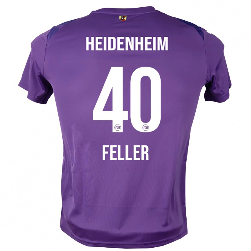 Danxen Niño Camiseta Frank Feller #40 Malva Medio Portero Equipación 2025/26 La Camisa
