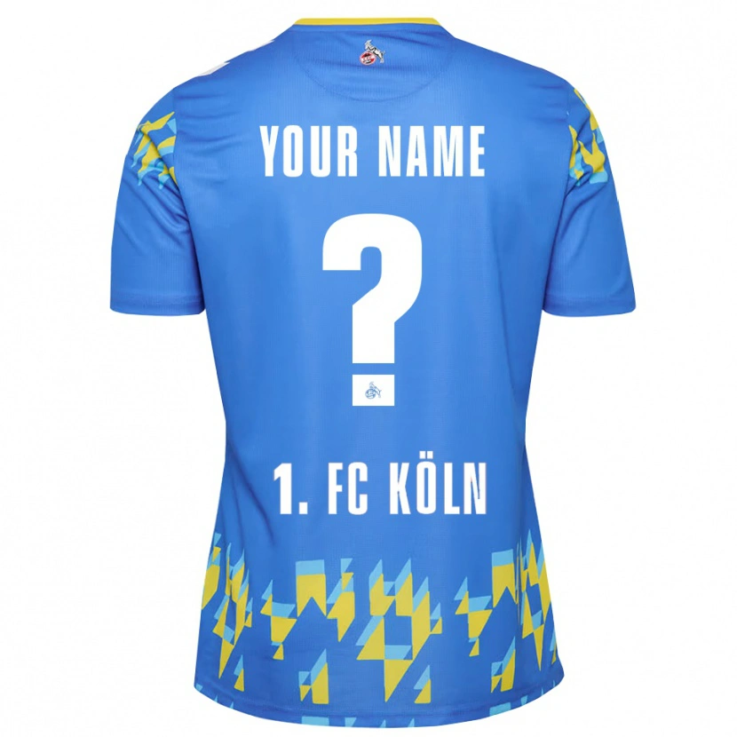 Danxen Niño Camiseta 1. FC Köln Azul Cornflower Portero Equipación 2025/26 La Camisa