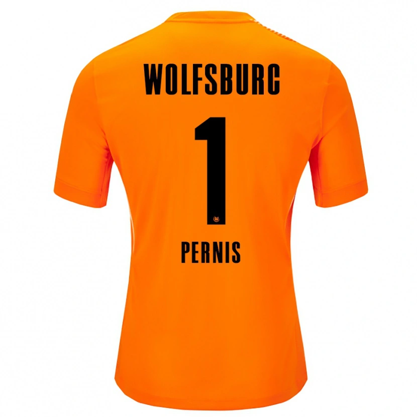 Danxen Niño Camiseta Dusan Pernis #1 Rojo Negro Portero Equipación 2025/26 La Camisa
