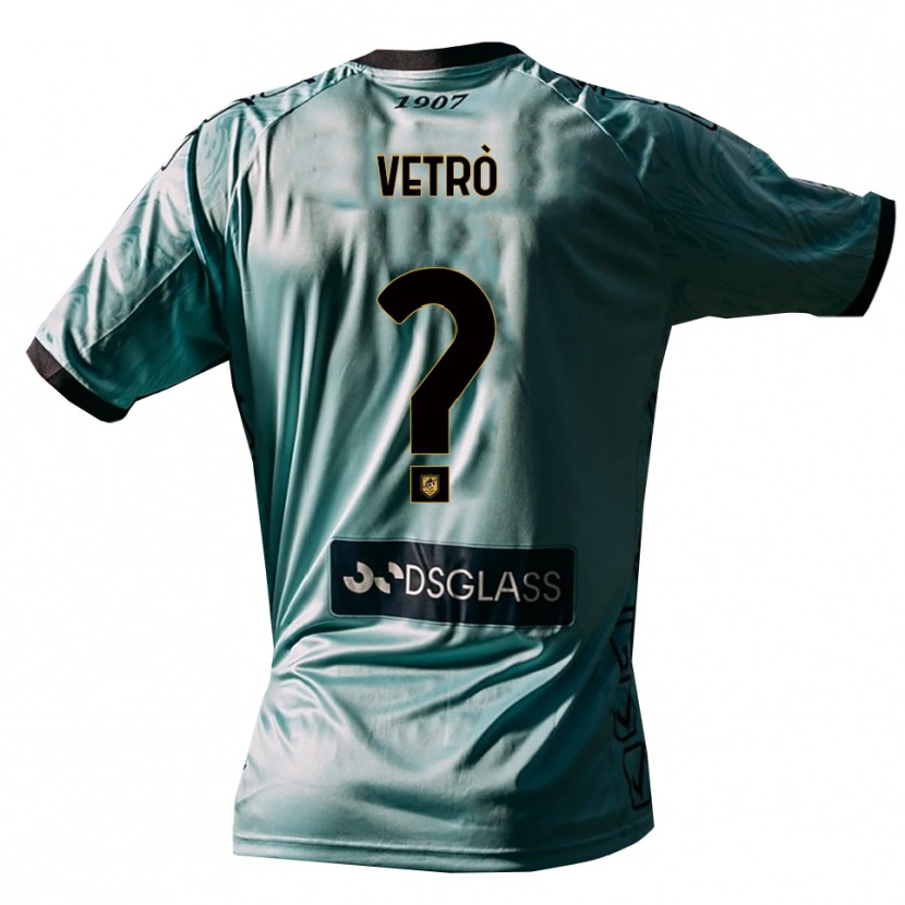 Danxen Niño Camiseta Antonio Vetrò #0 Azul Claro Blanco Portero Equipación 2025/26 La Camisa