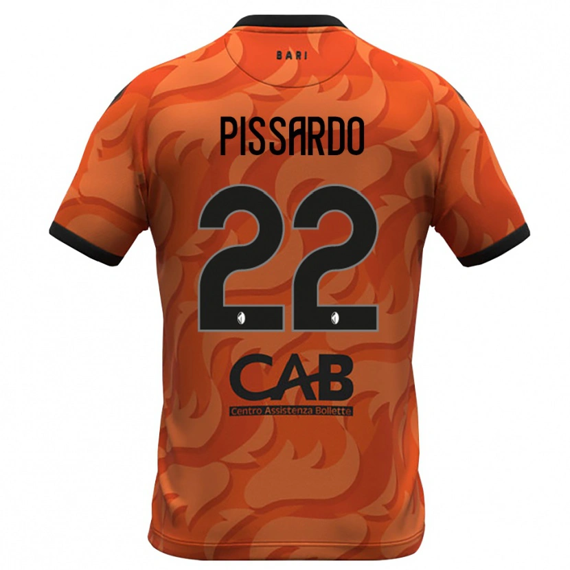Danxen Niño Camiseta Marco Pissardo #22 Naranja Oscuro Negro Portero Equipación 2025/26 La Camisa