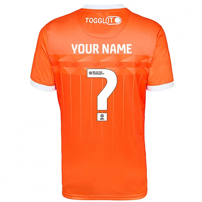 Danxen Niño Camiseta AFC Wimbledon Blanco Naranja Portero Equipación 2025/26 La Camisa