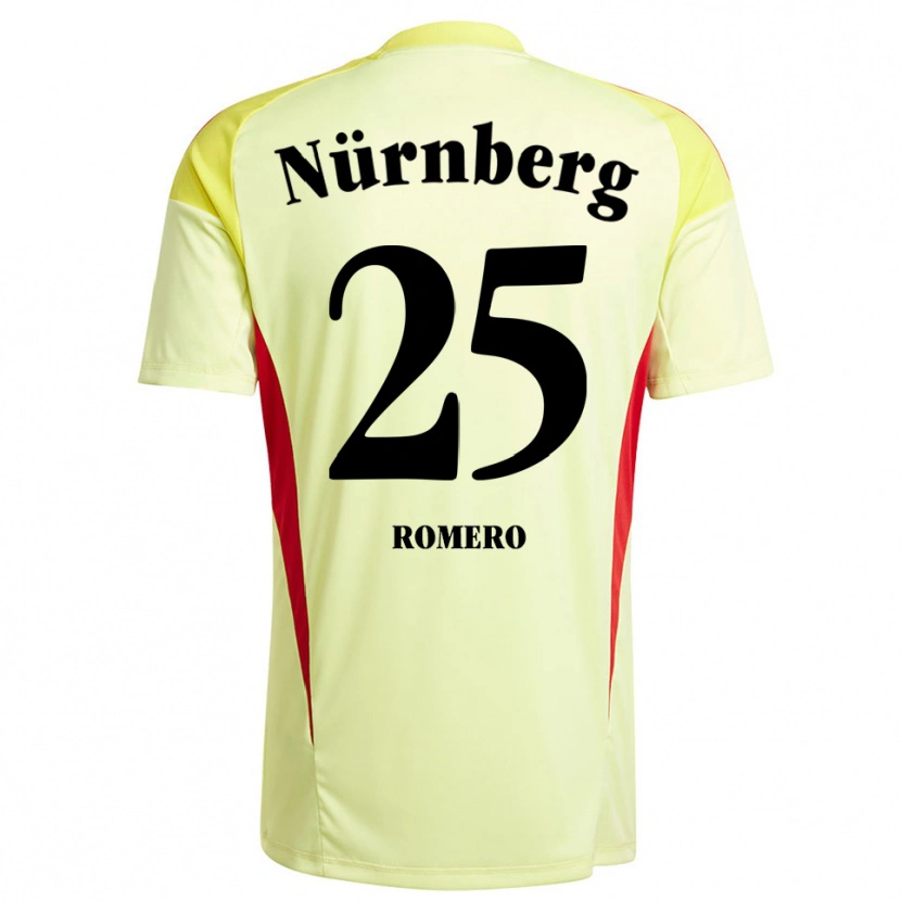 Danxen Niño Camiseta Lourdes Romero #25 Negro Amarillo Portero Equipación 2025/26 La Camisa