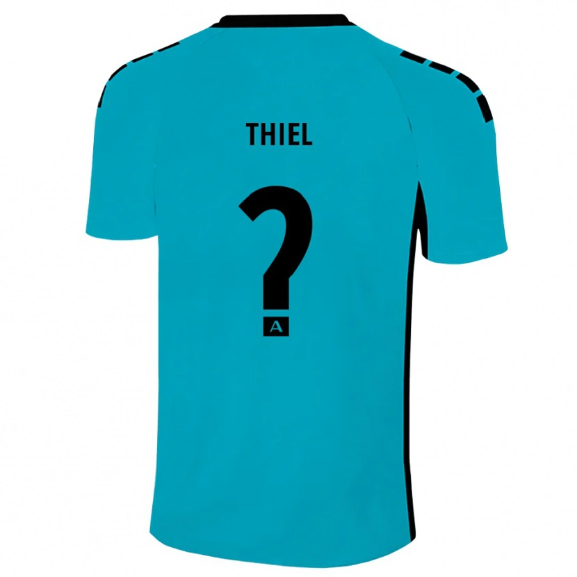 Danxen Niño Camiseta David Thiel #0 Cian Portero Equipación 2025/26 La Camisa