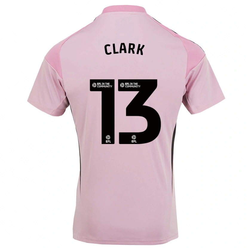 Danxen Niño Camiseta Olivia Clark #13 Rosa Flor De Cerezo Portero Equipación 2025/26 La Camisa