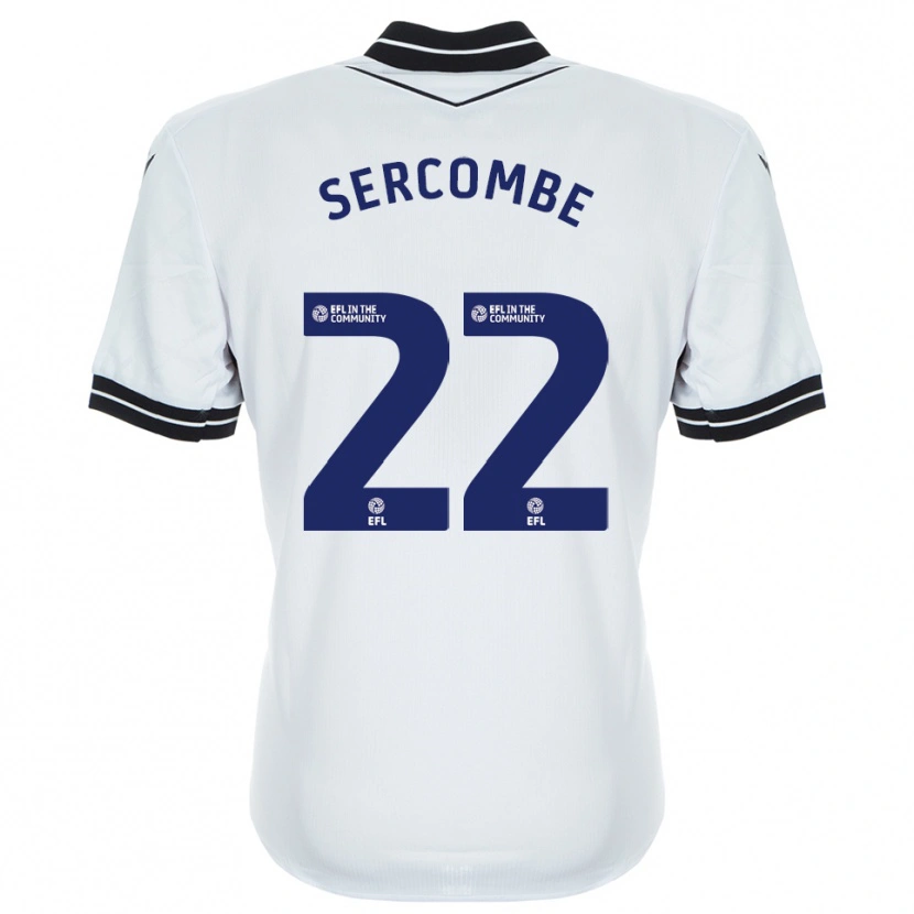 Danxen Niño Camiseta Paris Sercombe #22 Azul Real Blanco Portero Equipación 2025/26 La Camisa