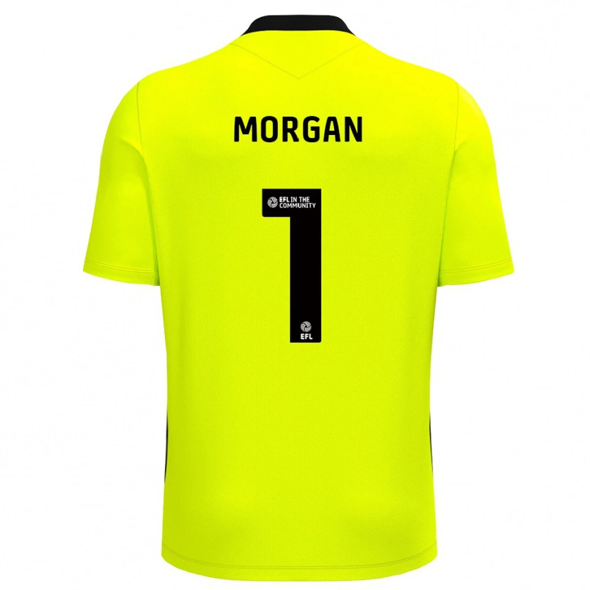 Danxen Niño Camiseta Delyth Morgan #1 Verde Bosque Portero Equipación 2025/26 La Camisa