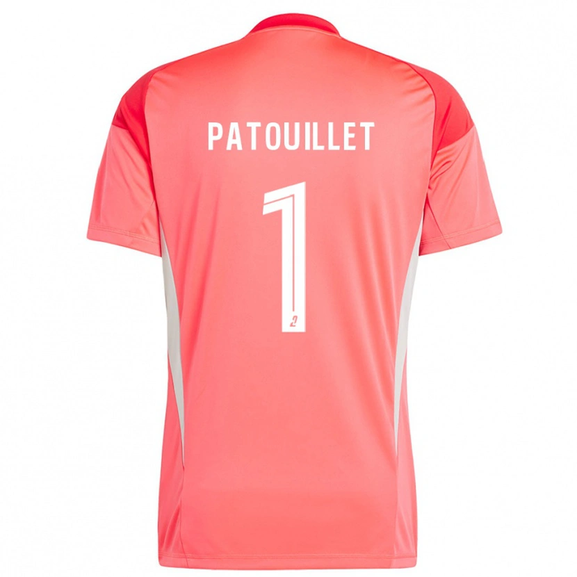 Danxen Niño Camiseta Mathieu Patouillet #1 Naranja Claro Portero Equipación 2025/26 La Camisa