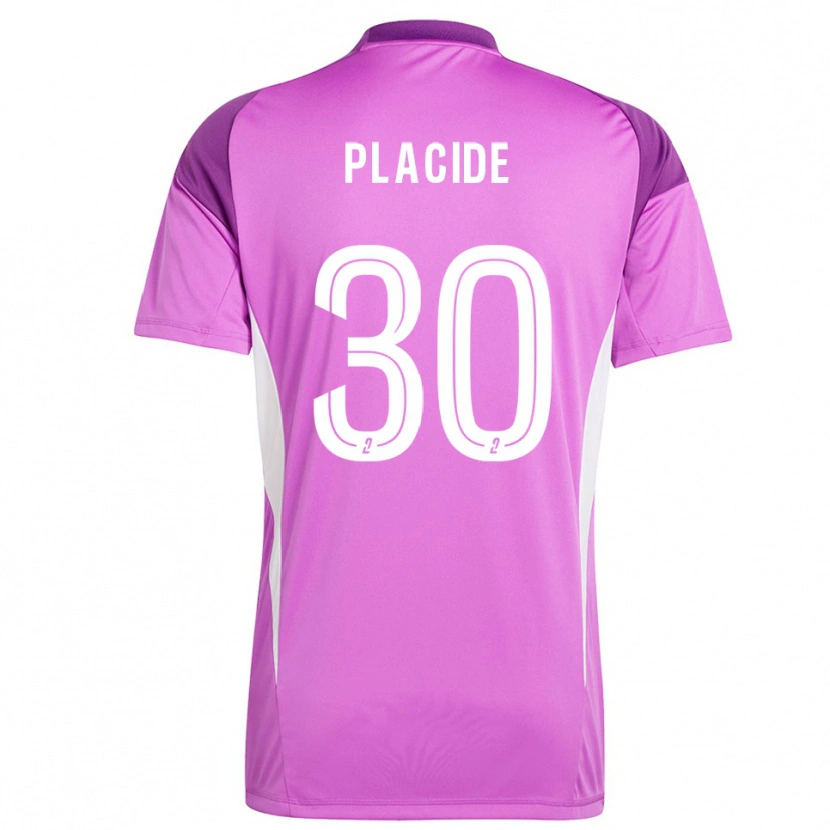 Danxen Niño Camiseta Johny Placide #30 Lavanda Portero Equipación 2025/26 La Camisa