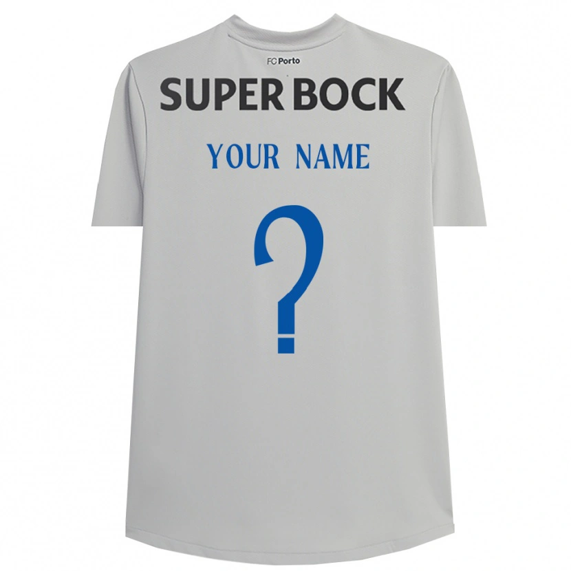 Danxen Niño Camiseta FC Porto Gris Claro Negro Portero Equipación 2025/26 La Camisa